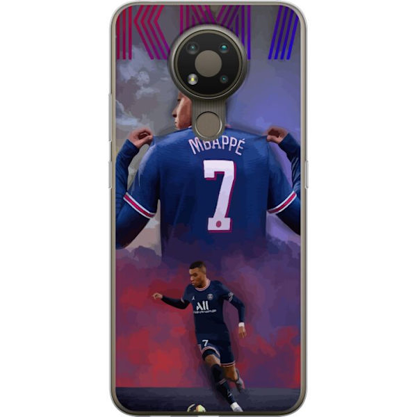 Nokia 3.4 Läpinäkyvä kuori MAP Jalkapallo Design Graafinen Kuviointi Moderni Urheiluaihe Trendikäs Jalkapallo Suosittu Graafinen Tyyli Motiivi