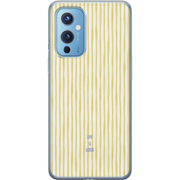 Kompatibelt Mobildeksel til OnePlus 9 Life Is Good gul