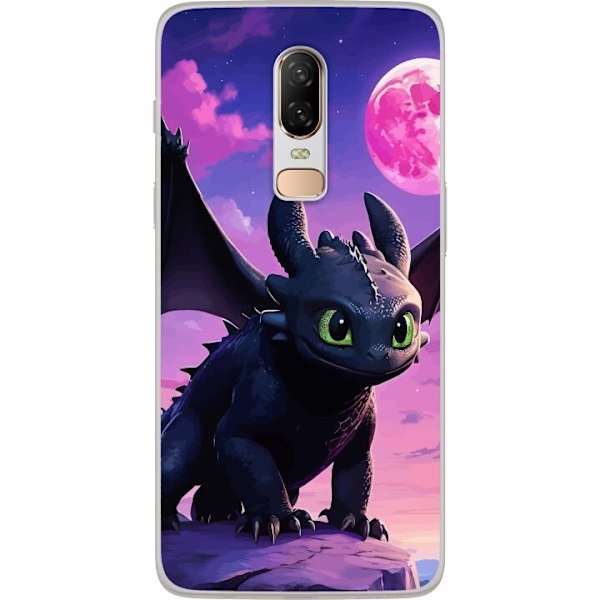 OnePlus 6 Genomskinligt Skal How to Train Your Dragon (Draktränaren)