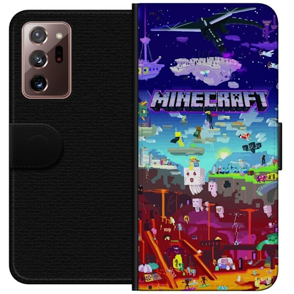 Samsung Galaxy Note20 Ultra Tegnebogsetui Minecraft