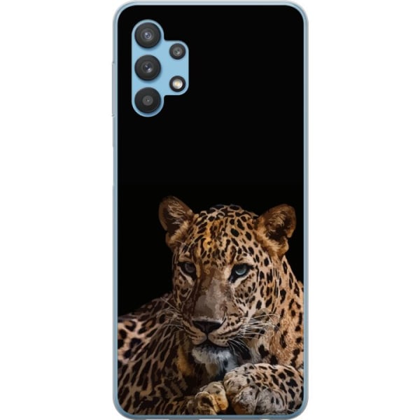 Samsung Galaxy A32 5G Gennemsigtig cover Leopard