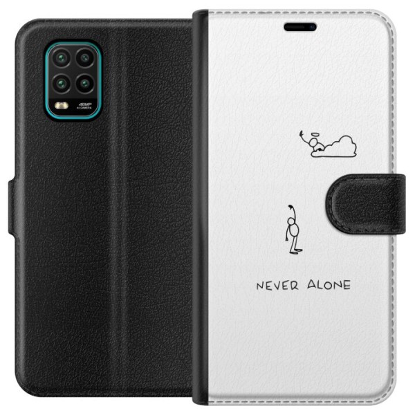 Xiaomi Mi 10 Lite 5G Plånboksfodral Aldrig Ensam