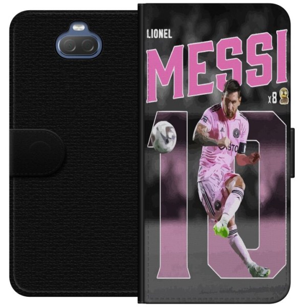 Sony Xperia 10 Plus Plånboksfodral Lionel Messi - Rosa
