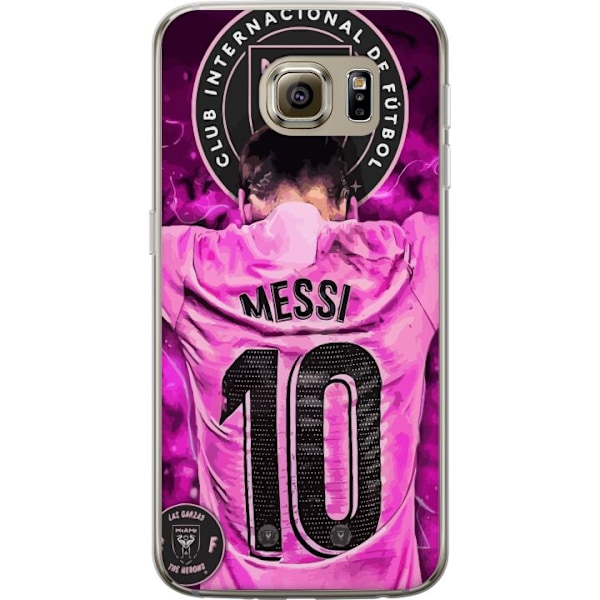 Samsung Galaxy S6 Läpinäkyvä kuori Messi