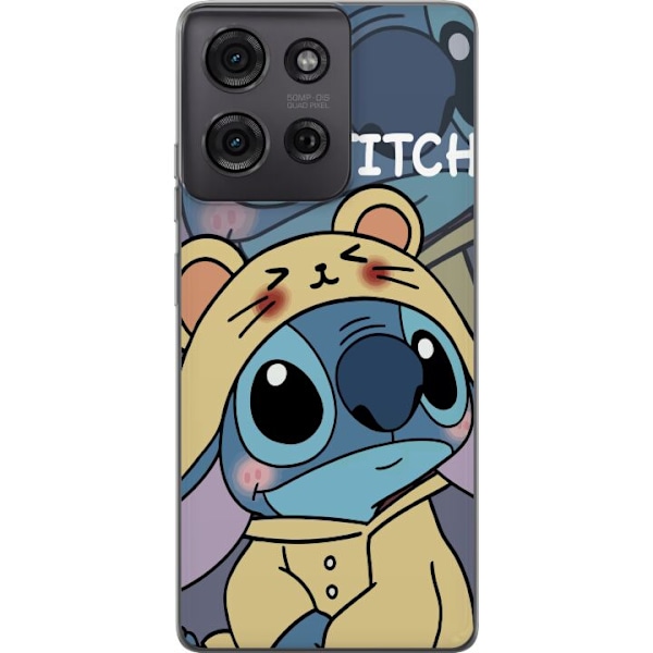 Motorola Moto G75 Genomskinligt Skal Stitch