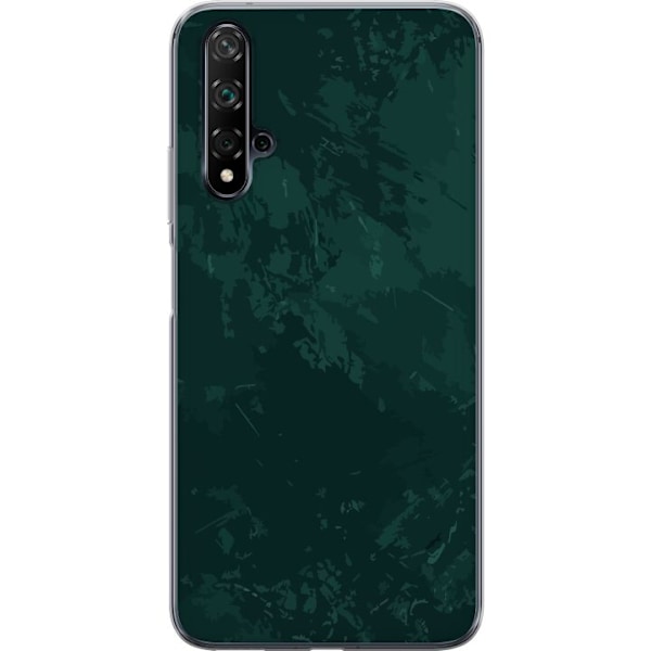 Huawei nova 5T Gjennomsiktig deksel Emerald Echo