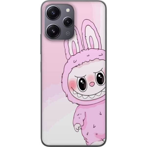 Xiaomi Redmi 12 Läpinäkyvä kuori Labubu Jänis-sarja
