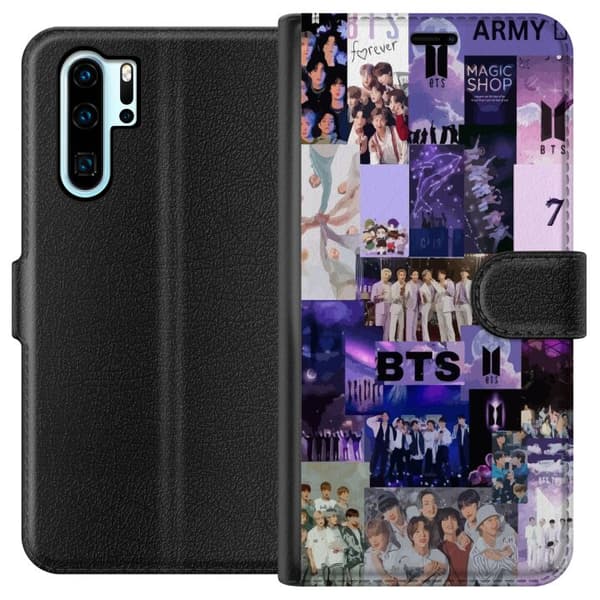 Kompatibelt Lommeboketui til Huawei P30 Pro BTS