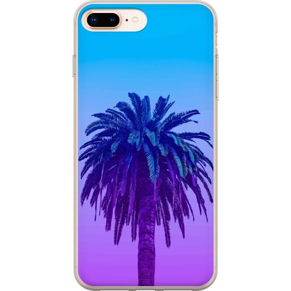 Apple iPhone 8 Plus Gennemsigtig cover Palm