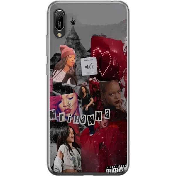 Huawei Y6 Pro (2019) Genomskinligt Skal Rihanna – Iconic Fas