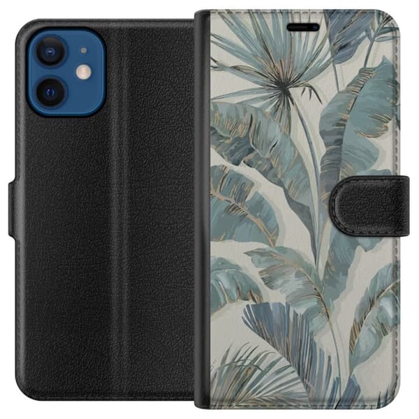 Kompatibelt Plånboksfodral till Apple iPhone 12 Blommor
