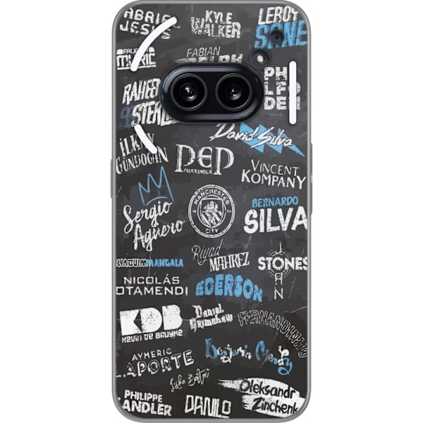 Nothing Phone (2a) Gennemsigtig cover Manchester City Hold