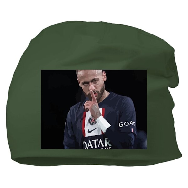 Mössa för Vuxen | Varm Beanie i Mjukt Material Neymar Mörkgrön one size