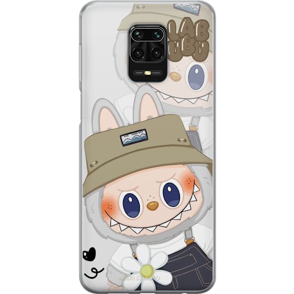 Xiaomi Redmi Note 9S Läpinäkyvä kuori Labubu Minimal Mood -