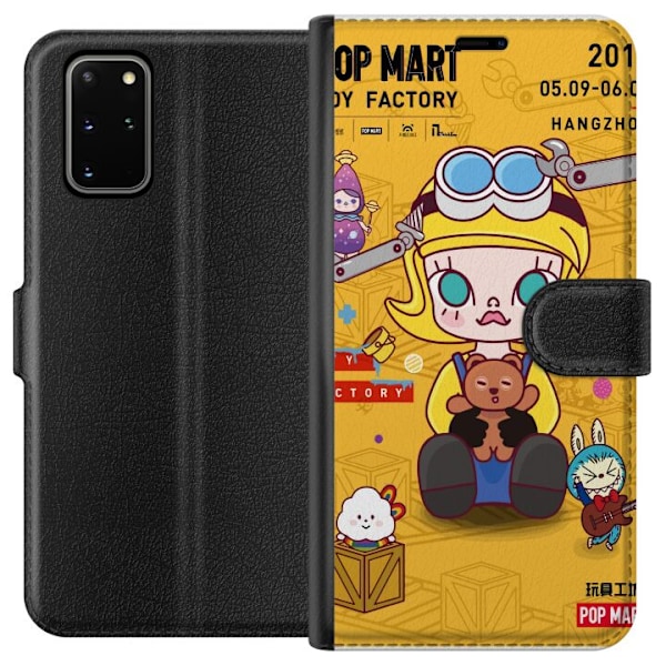 Samsung Galaxy S20+ Tegnebogsetui Legetøjsfabrik Pop Mart