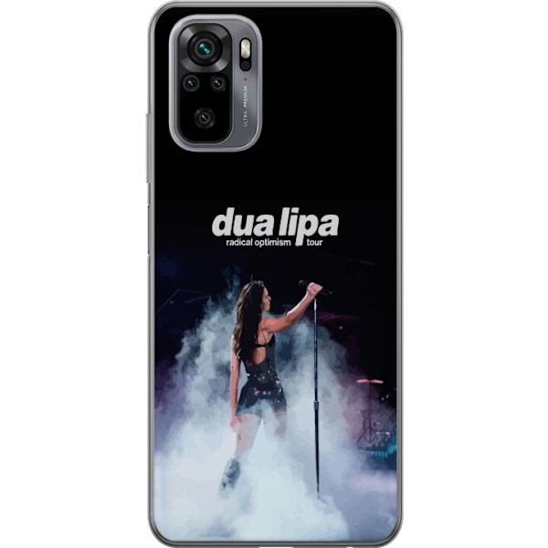 Xiaomi Redmi Note 10S Läpinäkyvä kuori Dua Lipa – Signature Looks & Vibes