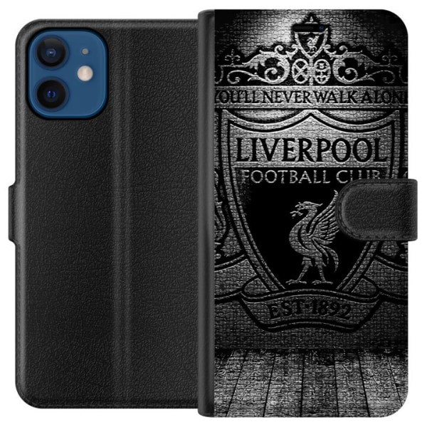 Apple iPhone 12 mini Lompakkokotelo Liverpool FC