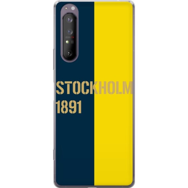 Sony Xperia 1 II Gennemsigtig cover Stockholm 1891