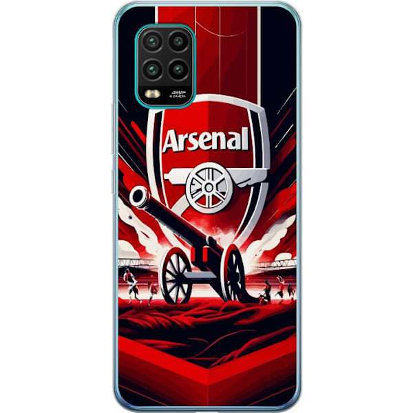 Xiaomi Mi 10 Lite 5G Genomskinligt Skal Arsenal