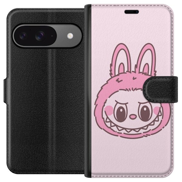 Google Pixel 9 Pro Lompakkokotelo Labubu Eläinradan Bunny-versio