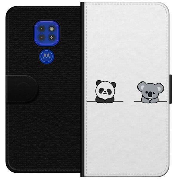 Motorola Moto G9 Play Lommeboketui Panda Koala