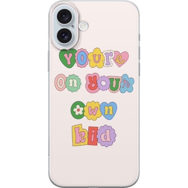 Apple iPhone 16 Plus Gennemsigtig cover Taylor Swift - Own Kid