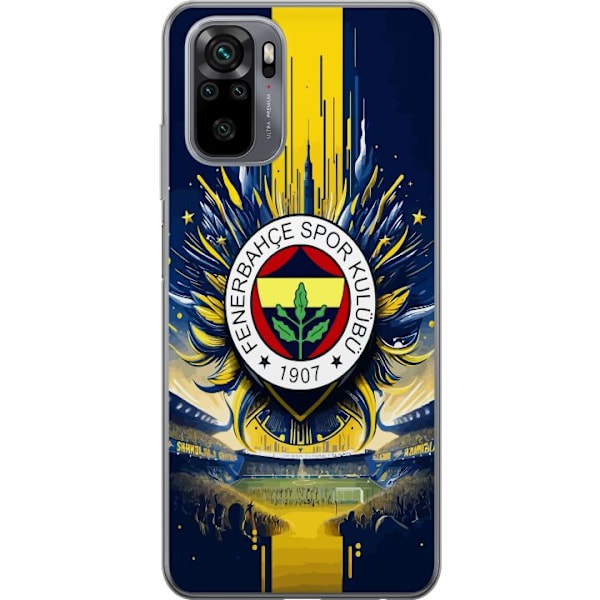 Xiaomi Redmi Note 10S Genomskinligt Skal Fenerbahçe SK