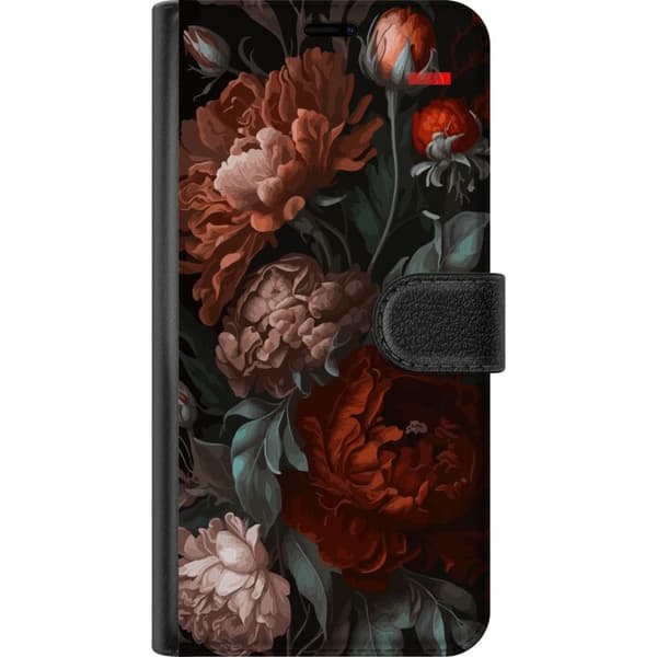 Kompatibelt Lommeboketui til Samsung Galaxy S10+ Blommor