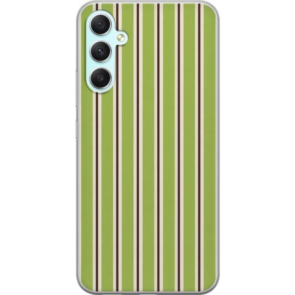Kompatibelt Mobildeksel til Samsung Galaxy A34 Matcha Stripe grønn