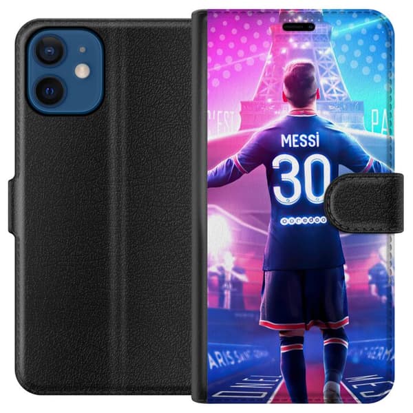 Kompatibelt Plånboksfodral till Apple iPhone 12 mini Lionel Messi