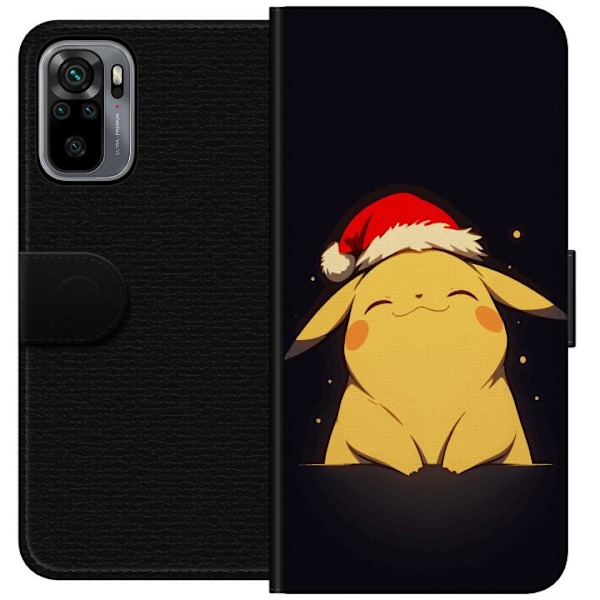 Xiaomi Redmi Note 10S Lompakkokotelo Pikachu