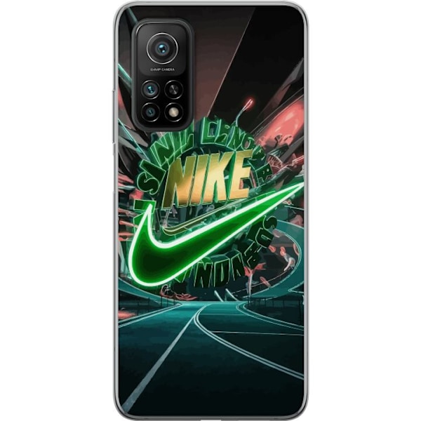 Xiaomi Mi 10T 5G Läpinäkyvä kuori Nike