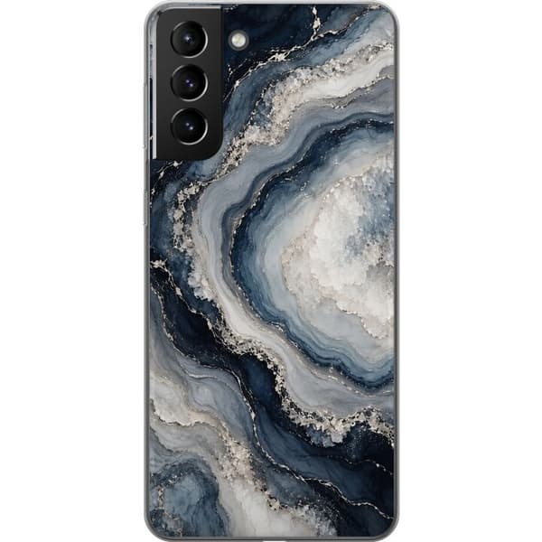 Kompatibelt Mobildeksel til Samsung Galaxy S21+ 5G Nattagat blå