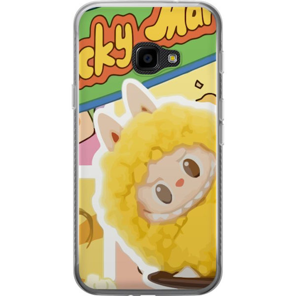 Samsung Galaxy Xcover 4 Läpinäkyvä kuori Labubu Wacky Mart Pop Mart -sarjan keräilyfiguuri Söpö Muotoilu Suosittu Teemalelu Sarja Luova Taidelel