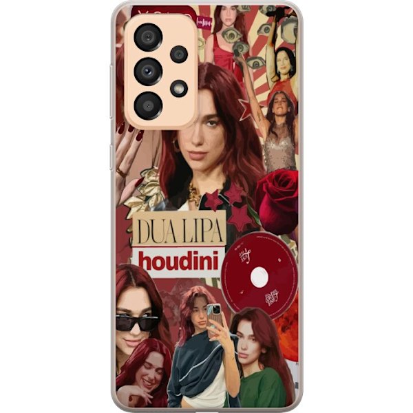 Samsung Galaxy A33 5G Genomskinligt Skal Dua Lipa – Fashion & Style Edit