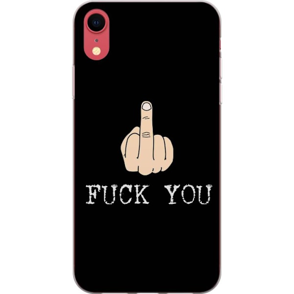 Apple iPhone XR Kuori / Matkapuhelimen kuori - Vittu Sinä