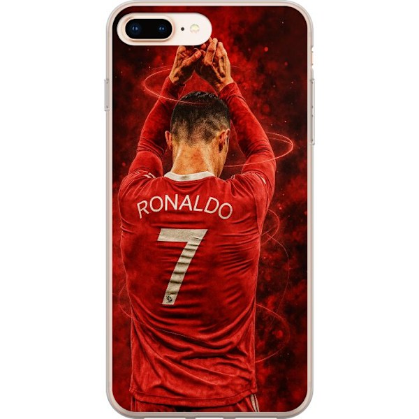 Apple iPhone 8 Plus Gennemsigtig cover Ronaldo