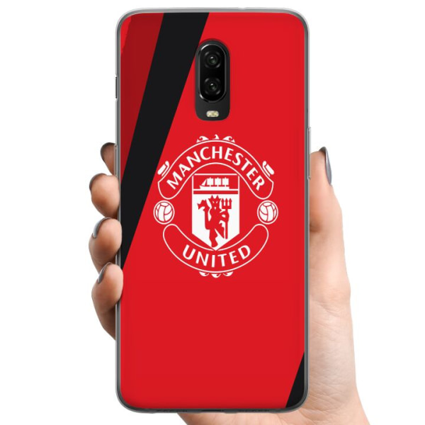 OnePlus 6T TPU Matkapuhelimen kuori Manchester United FC