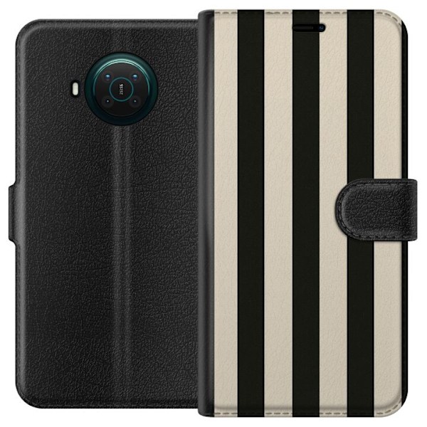 Nokia X10 Plånboksfodral Line Flow
