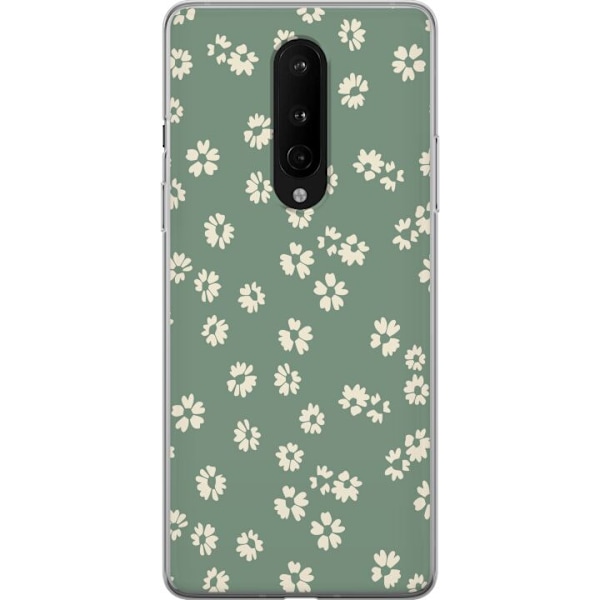 OnePlus 8 Läpinäkyvä kuori Kukkaisunelma - Värikäs Kukkak