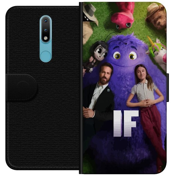 Nokia 2.4 Tegnebogsetui IF: Låtsaskompisar