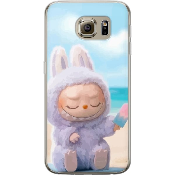 Samsung Galaxy S6 Läpinäkyvä kuori Labubu Vaaleanpunainen Tunnelma