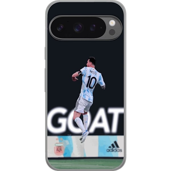 Google Pixel 9 Pro XL Gjennomsiktig deksel Lionel Messi