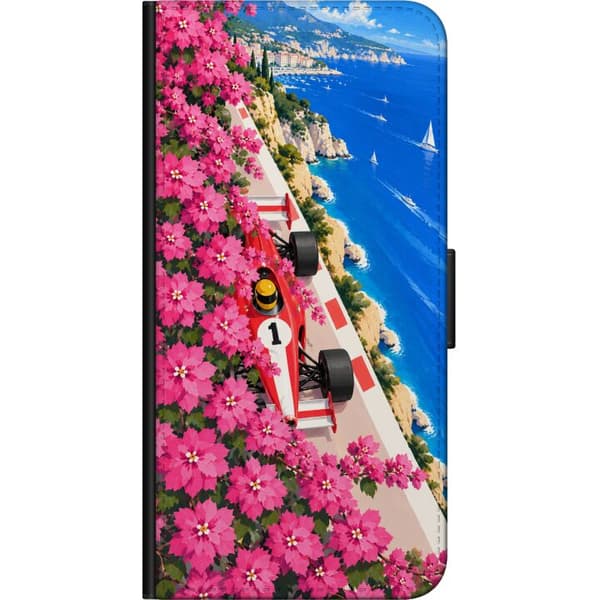 Kompatibel Tegnebogsetui til Samsung Galaxy Note9 Lyserød blomsterræs pink