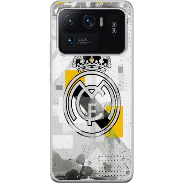 Xiaomi Mi 11 Ultra Gennemsigtig cover Real Madrid