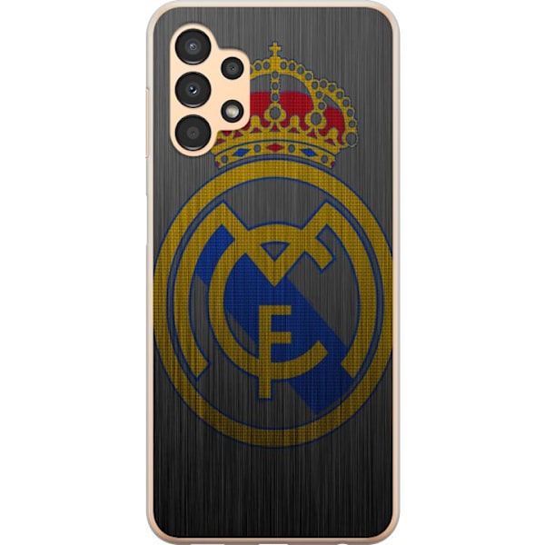 Samsung Galaxy A13 Läpinäkyvä kuori Real Madrid CF