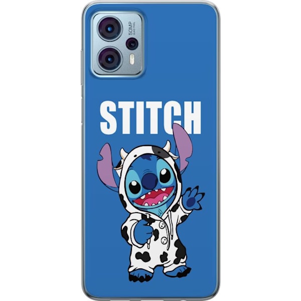 Motorola Moto G23 Genomskinligt Skal Stitch