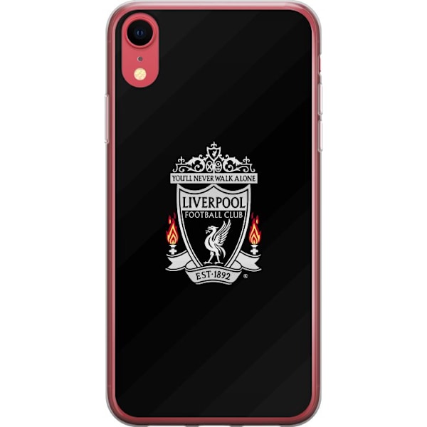 Apple iPhone XR Läpinäkyvä kuori Liverpool FC