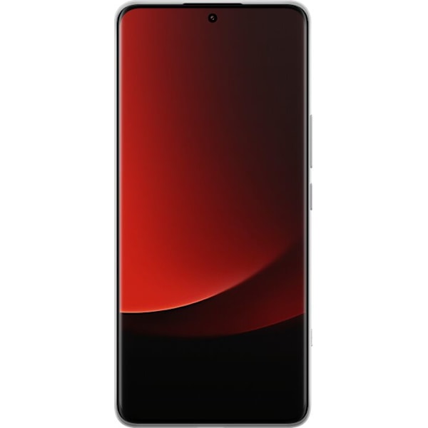 Xiaomi 13 Ultra Gennemsigtig cover Sorte Bølger