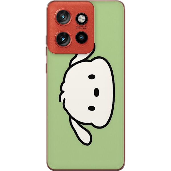 Motorola Edge 50 Neo Genomskinligt Skal Snoopy Flip